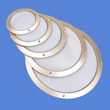 Для " /4"/" /6,5"/" /10" дюймовый звуковой динамик преобразования чистая Крышка декоративный круг металлическая сетка решетка защита# золотой+ белый