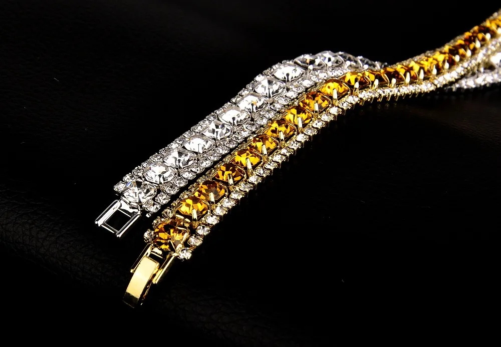 2017 модный браслет с кристаллами и кубиками циркония Римский Auden Rhinestone CZ B9|cz