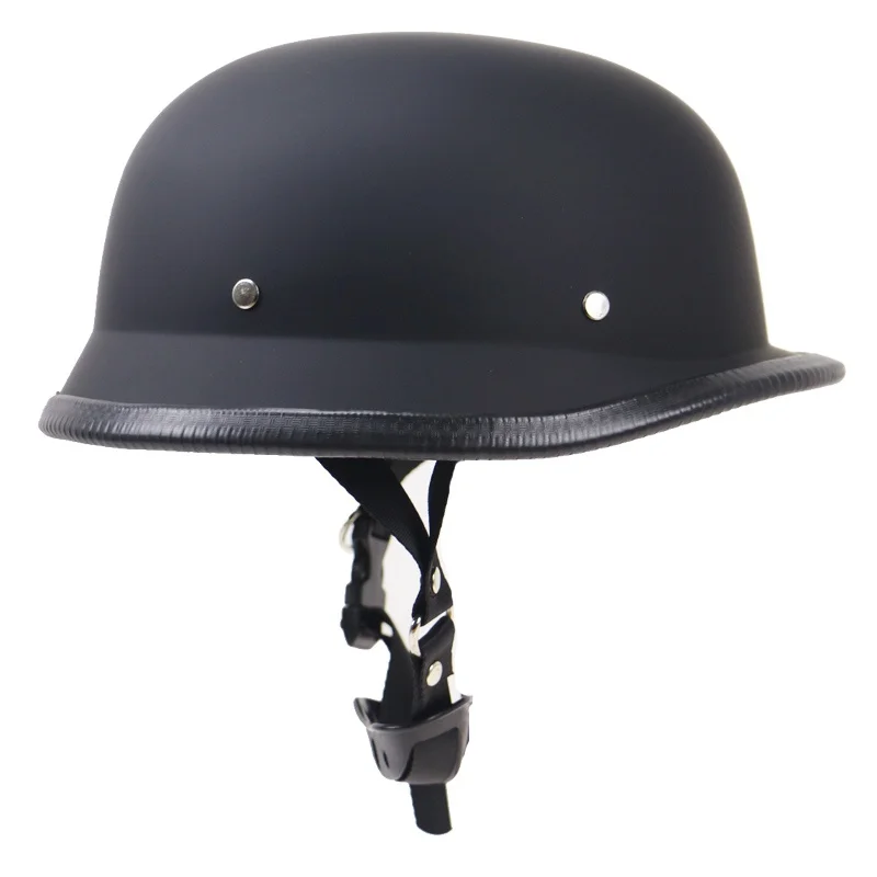 cheap Motorcycle Half Face Retro Personality Bike Cruiser Chopper Half Covered Adult Man Helmet