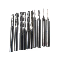 cnc קאטר Piece 10 סט 1.0-3.175Mm כדור ראש ספירלה כרסום קאטר קרביד Burrless חריטה מכונת כלי Cnc חריטה גַיֶצֶת (4)