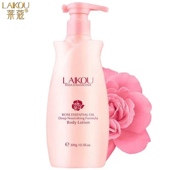 

New Arrival Brand Rose Chamomile Orchid Body Cream Moisturizing Skin Care Fragrance Beauty Makeup Cosmetic 1pcs 300ml