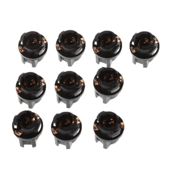 

10Pcs Car-Styling Lamp Auto Bulb Automotive Lightbulb 12V 1.2W T5 halogen bulbs Automobiles T5 sockets