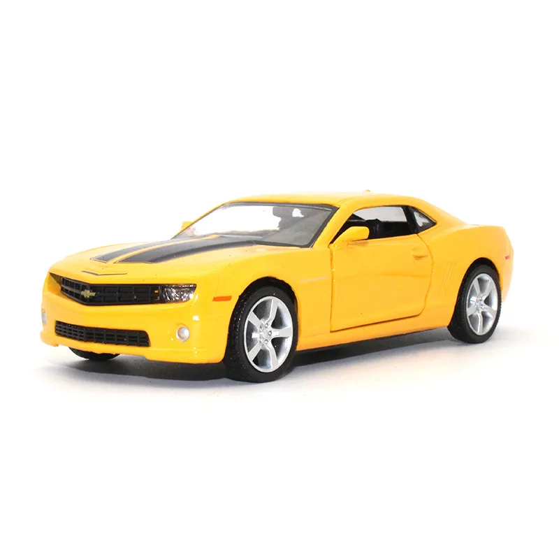 1:36 Chevrolet Camaro литая под давлением модель автомобиля коллекция детских игрушек модель игрушки украшение автомобиля металлический материал