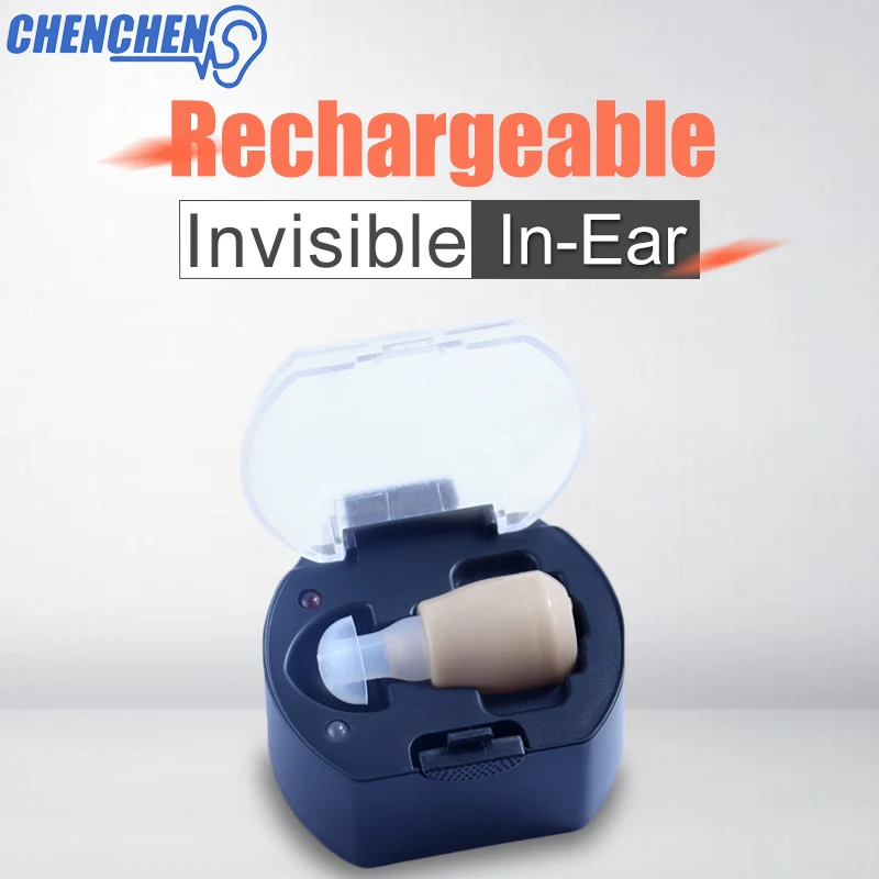 Hearing Aids Deaf In Ear Rechargeable Hear Clear Sound Amplifier Deaf Aid Portable Hearing Aids Thanksgiving