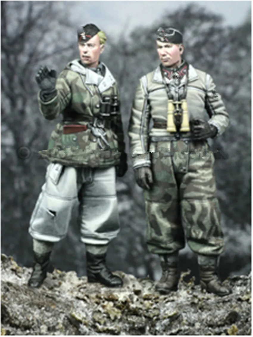 1/35 модельная фигурка из смолы разобранный Неокрашенный комплект A46 | Игрушки и