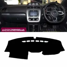Автомобиля для укладки покрытия Dashmat тире коврик тень приборной панели крышки аксессуары с покрытием для Volkswagen Vw Scirocco