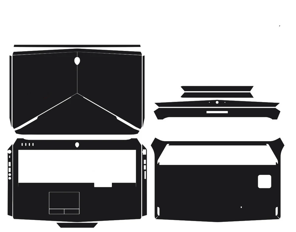 KH ноутбука матовый блеск Стикеры кожного покрова протектор для Alienware 15 M15X R2 ANW15 AW15R2 15,6-дюймовый выпуск