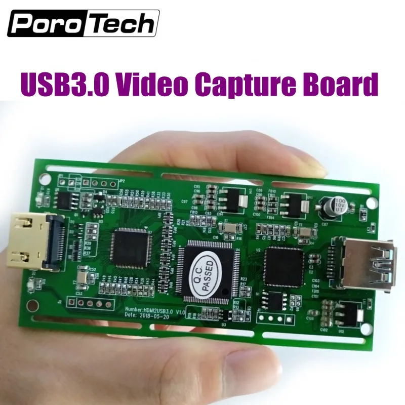 VC30 HDMI-IN Плата видеозахвата USB3.0 1080 P 60FPS карта захвата доска для Линукс Windows IOS Android для веб-литой прямые трансляции