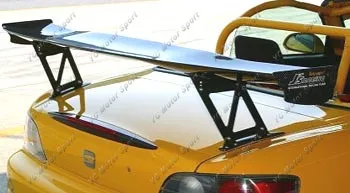 2000-2008 Honda S2000 AP1 AP2  DC5 JS' Racing Type-1 Style Rear Spoiler GT Wing 1600mm CF with 290mm Aluminum Stand (6)