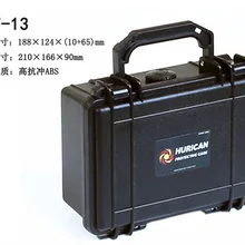 210x166x90 мм инструментальный чехол, ударопрочный герметичный водонепроницаемый оборудование для обеспечения безопасности чехол для камеры с предварительно вырезанной пеной