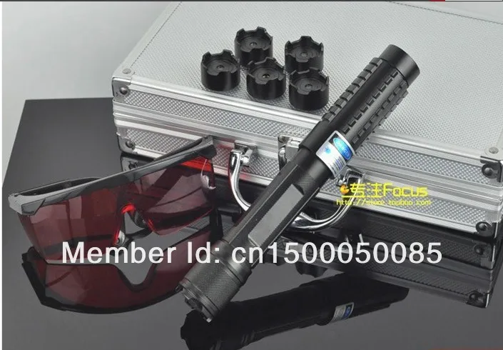 

AAA High Power Military Flashlight 100W 100000m 450nm Blue Laser Pointer Burning Match Candle Lit Cigarette Wicked Laser Sight