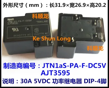 

Free shipping lot(10pieces/lot)Original New JTN1aS-PA-F-5V AJT3595 JTN1aS-PA-F-12V AJT3515 JTN1aS-PA-F-24V AJT3525 4PINS Relay