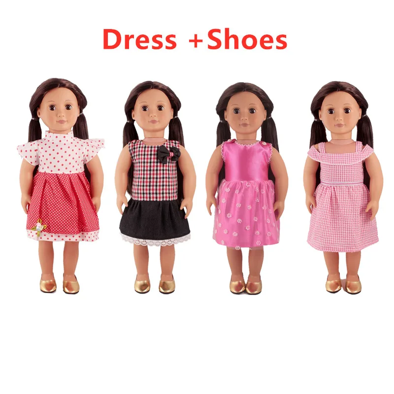 Фото Хит продаж 2 шт. разные цвета и стили Одежда для кукол Золотая кожаная обувь