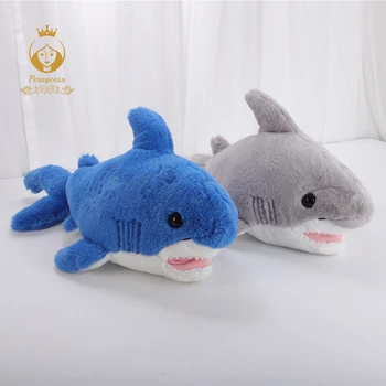 

1PCS 50CM simulation marine shark plush stuffed toy, super soft shark squishy toy, kids toys, home decoration