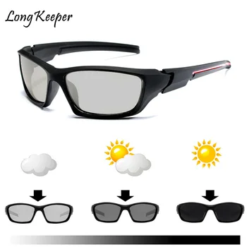 

Long Keeper Polarized Photochromic Sunglasses Men Chameleon Glasses Women Sunglasses U400 Goggles Gafas de sol hombre Driving