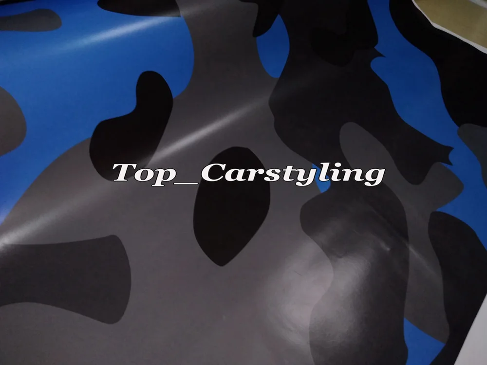 Dark blue snow black car wrapping arctic camouflage wrap foil (1)