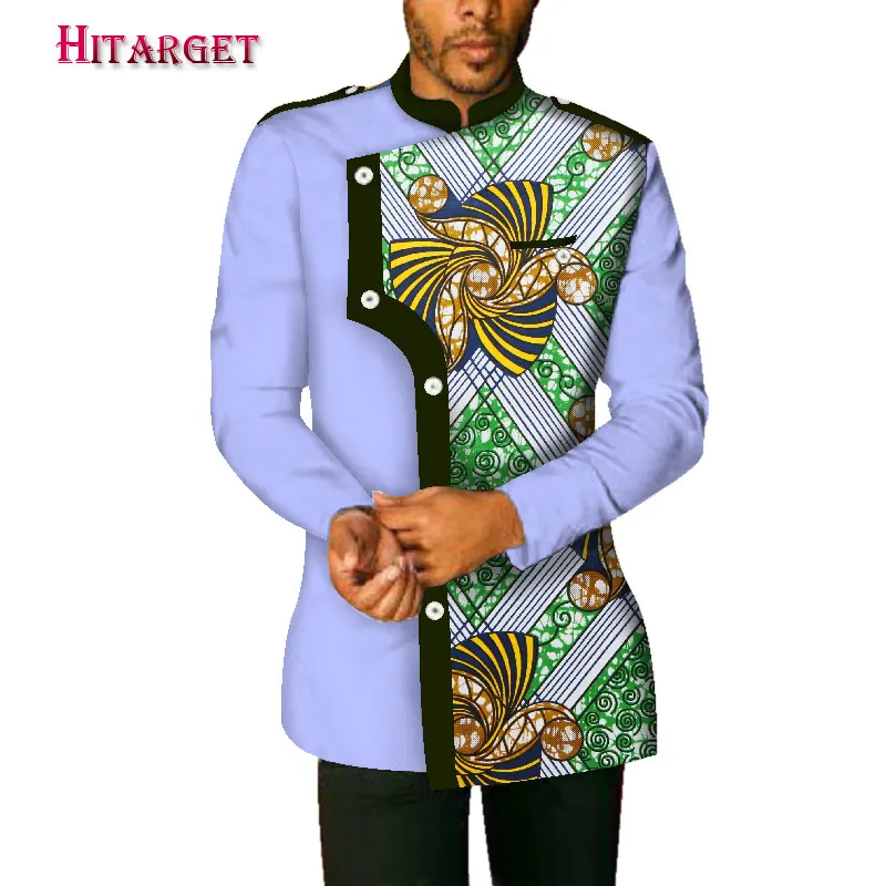 2019 autumn new african men's coat private custom wrist