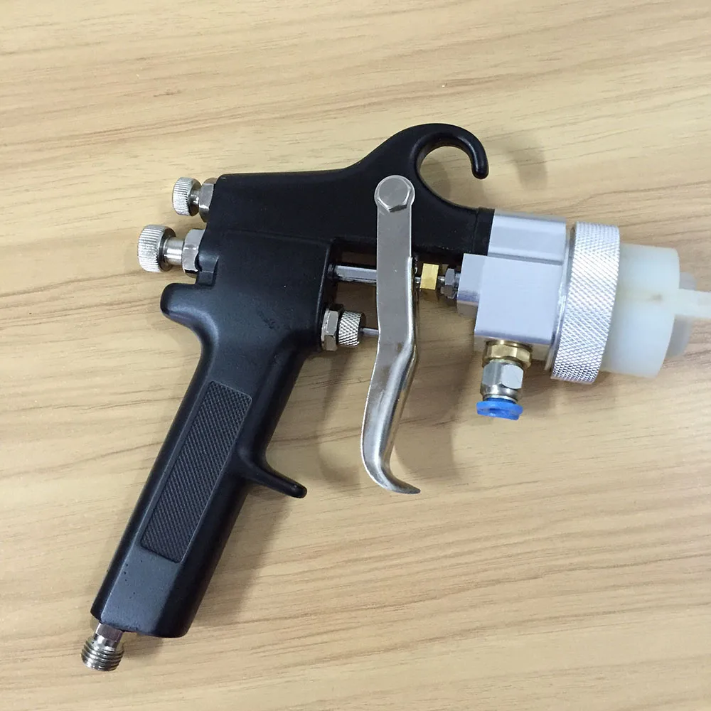 

SAT1182 mirror chrome paint compressed air for painting double nozzle airbrush gun powder coating