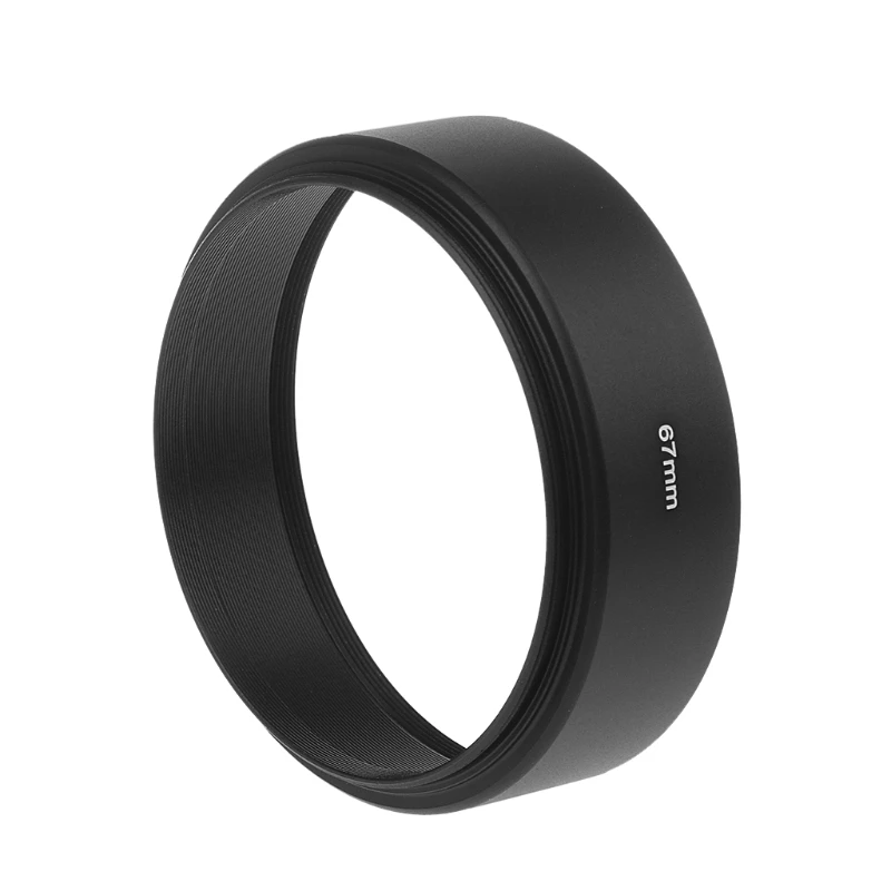 

Universal 67mm Long Focus Lens Hood Screw-In Mount For Canon DSLR SLR Camera