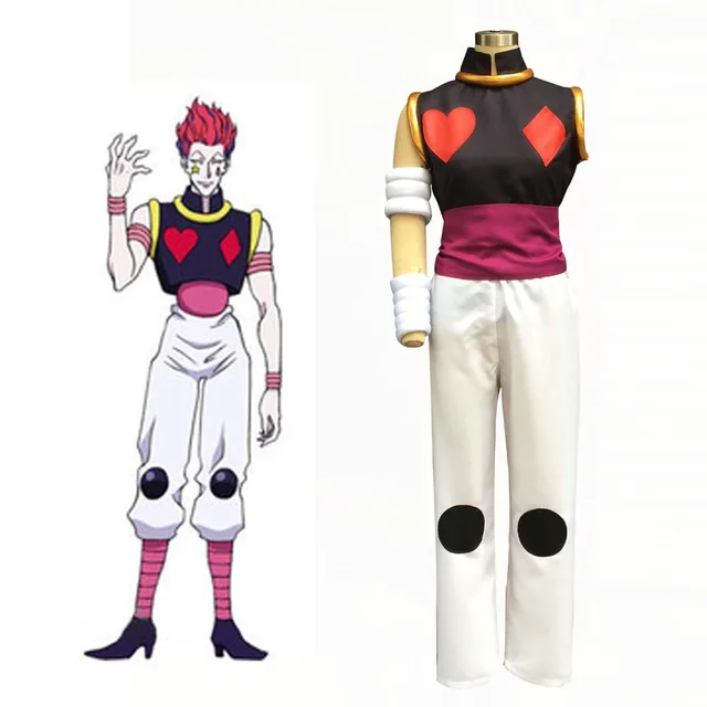 hunter x hunter hisoka morow cosplay suit serial killer magician