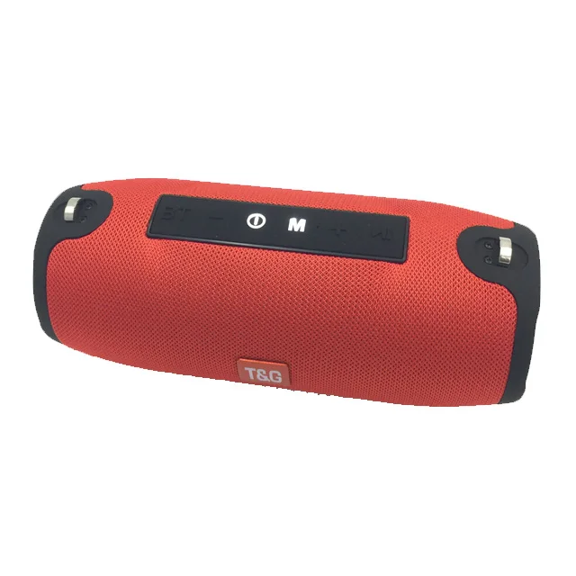 Bluetooth динамик Колонка беспроводной портативный звуковой Блок 20 Вт стерео сабвуфер FM радио boombox usb звуковая коробка pc Саундбар для xiaomi - Цвет: RED