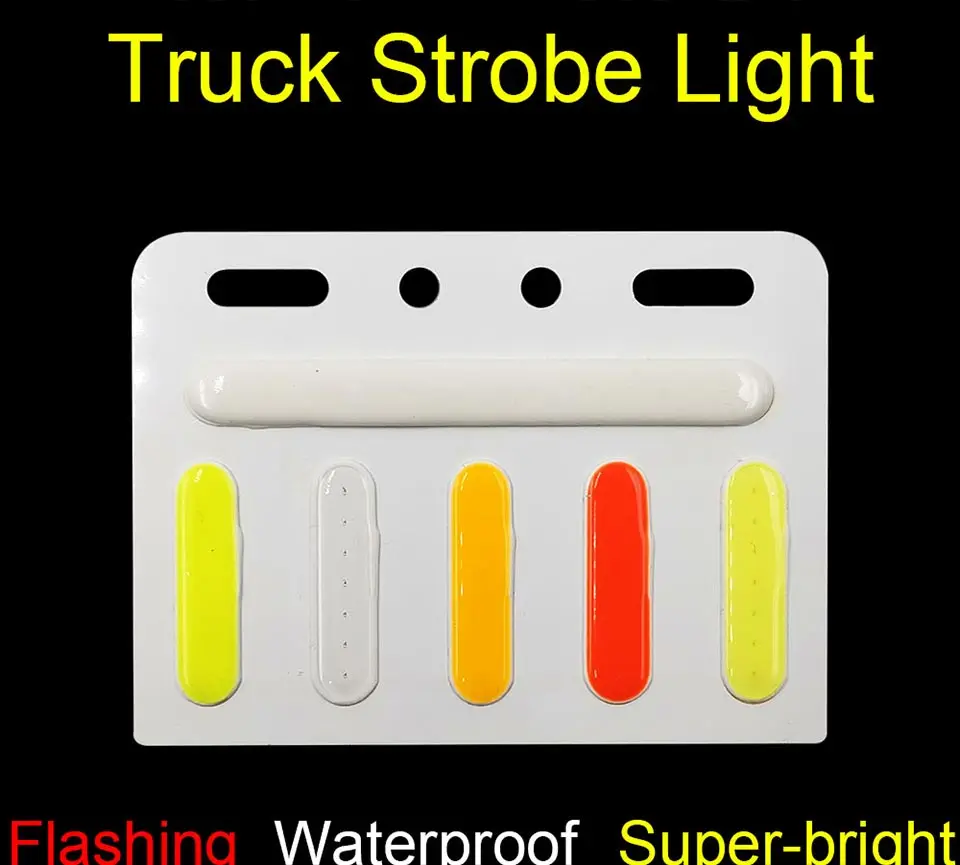 Colorful Flashing Led Light for Truck Signal Lamp 24V LED Bulb Lorry Cars Warning Strobe Lamp 24v COB LED Traffic Lighting (1)