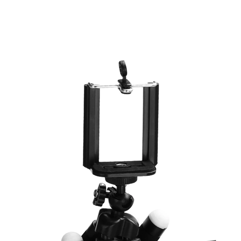 Universal U clip stand for phone Camera Tripod Stand Clips Bracket Holder Mount Adapter Self-Timer for self stick Uclip          (6)