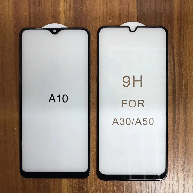 

5D Tempered Glass for Samsung Galaxy A30 A50 Full Cover Screen Protector Film for Samsung A30 A10 Full Screen Glass Film