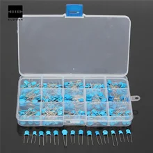 Новое поступление 15 Значение 300 шт высоковольтные керамические конденсаторы Ассортимент Ассорти Комплект Коробка