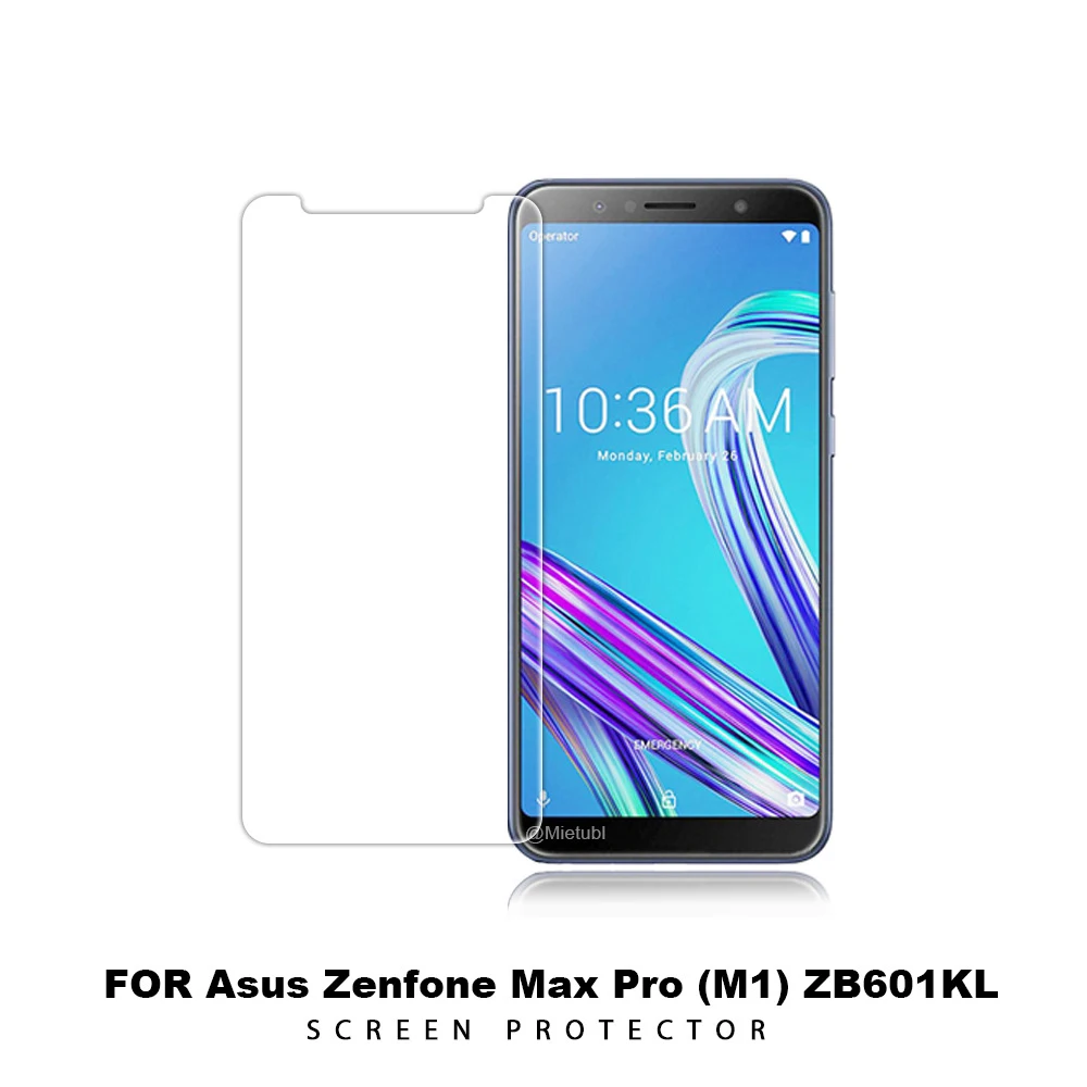 Для Asus Zenfone Max Pro M1 ZB602KL закаленное Стекло взрывозащищенные 0 33 мм 2.5D 9h Тонкое