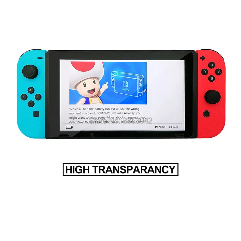 10 комплектов Анти-Царапины Full HD Ультрапрозрачная Экран Защитная пленка для консольный переключатель Nintendo Экран протектор