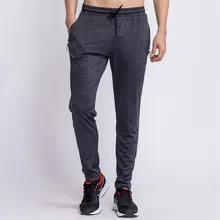 Quick Dry Men Pants Breathable Zipper Man Gyms Workout Fitness Cotton Trousers Male Casual Fashion Skinny Track Pants Men Jogger