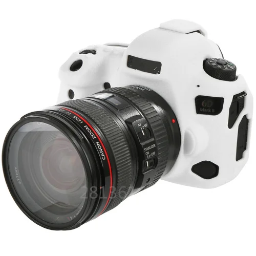 Хорошая мягкая силиконовая резиновая легкая DSLR камера видео сумка для Canon EOS 6D MARK II 6D2 беззеркальная цифровая камера