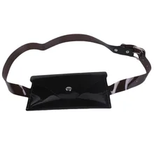 Emarald, тонкая поясная сумка, женская, повседневная, модная, полупрозрачная, для платья, для монет, для ключей, Кожаная поясная сумка, кошелек, поясная сумка, женская сумка