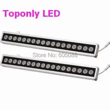 0.5 м линейный DC24v IP65 водонепроницаемый 18 шт. CREE XPE LED освещение проекции R/G/B/W /y/rgb цветов светодиодные прожекторы Пейзаж лампы