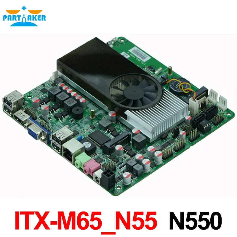 

N550 Dual Core Thin Mini Itx Motherboard DC 12V