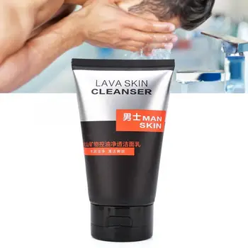 

100ml Men Oil-Control Facial Cleanser Moisturizing Skin Care Deep Cleaning Tools
