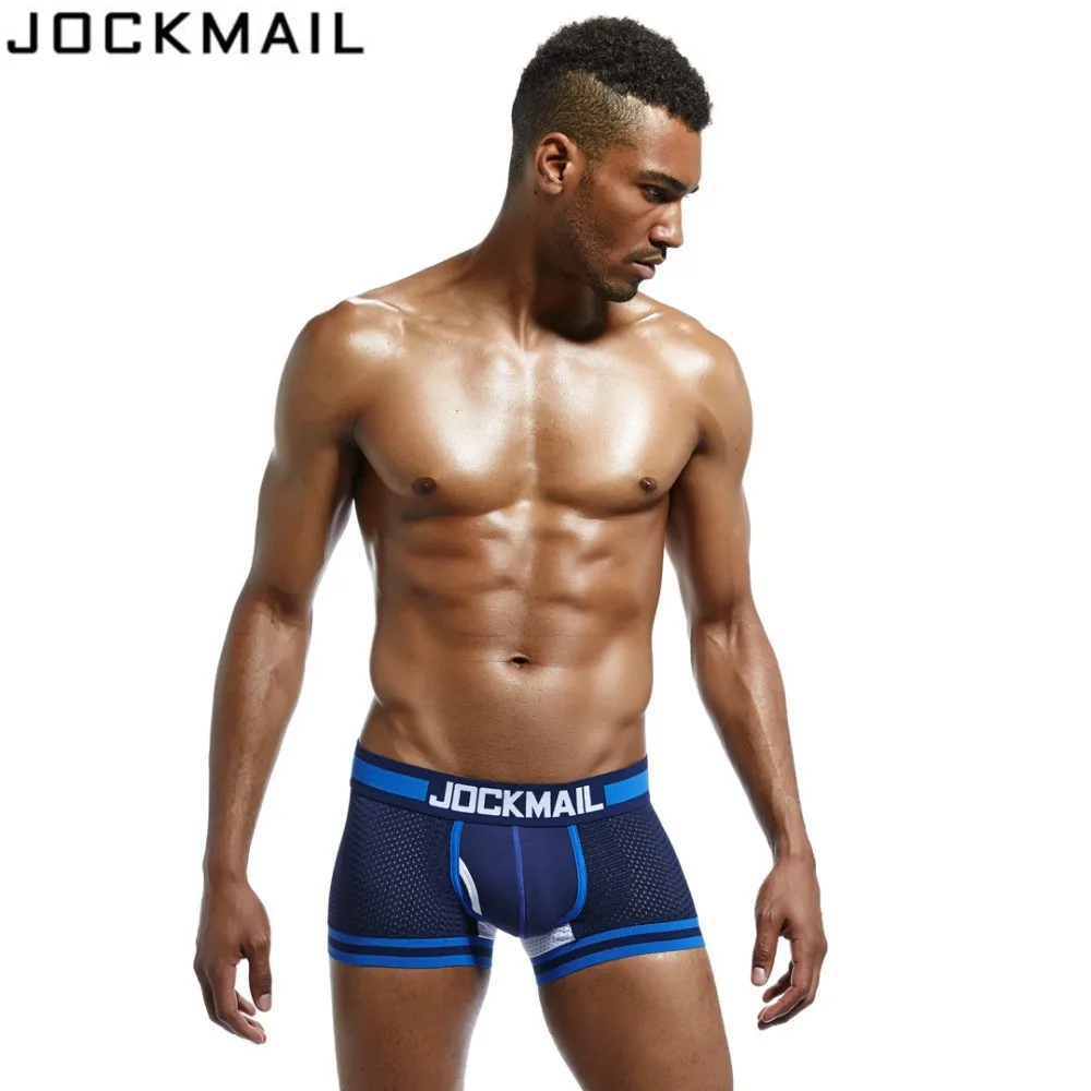Нижнее белье JOCKMAIL мужское сексуальные хлопковые трусы боксеры боксерские шорты