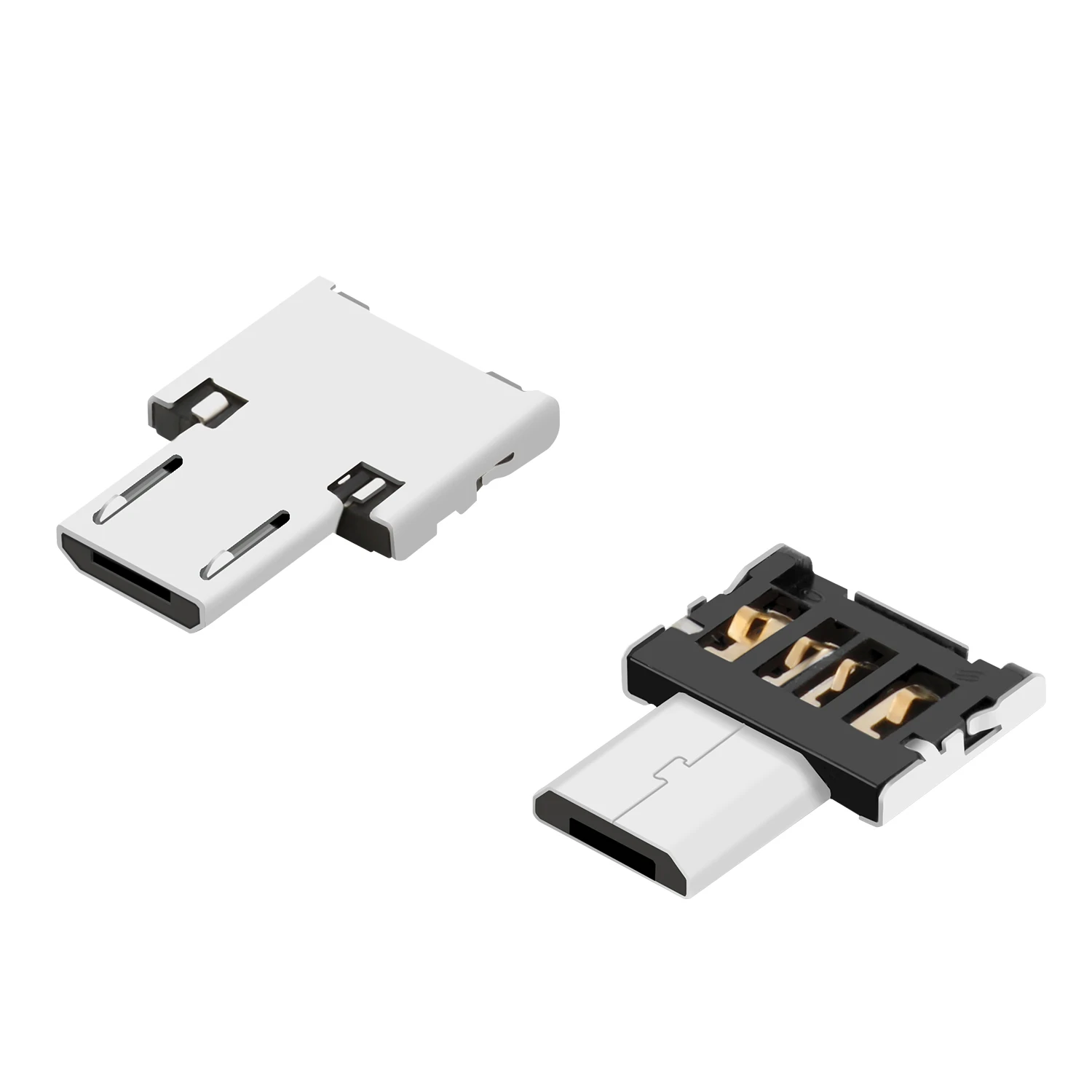 Rocketek USB к mirco USB OTG адаптер аксессуары с силиконовый чехол Разъем для samsung Xiaomi LG huawei Android телефон