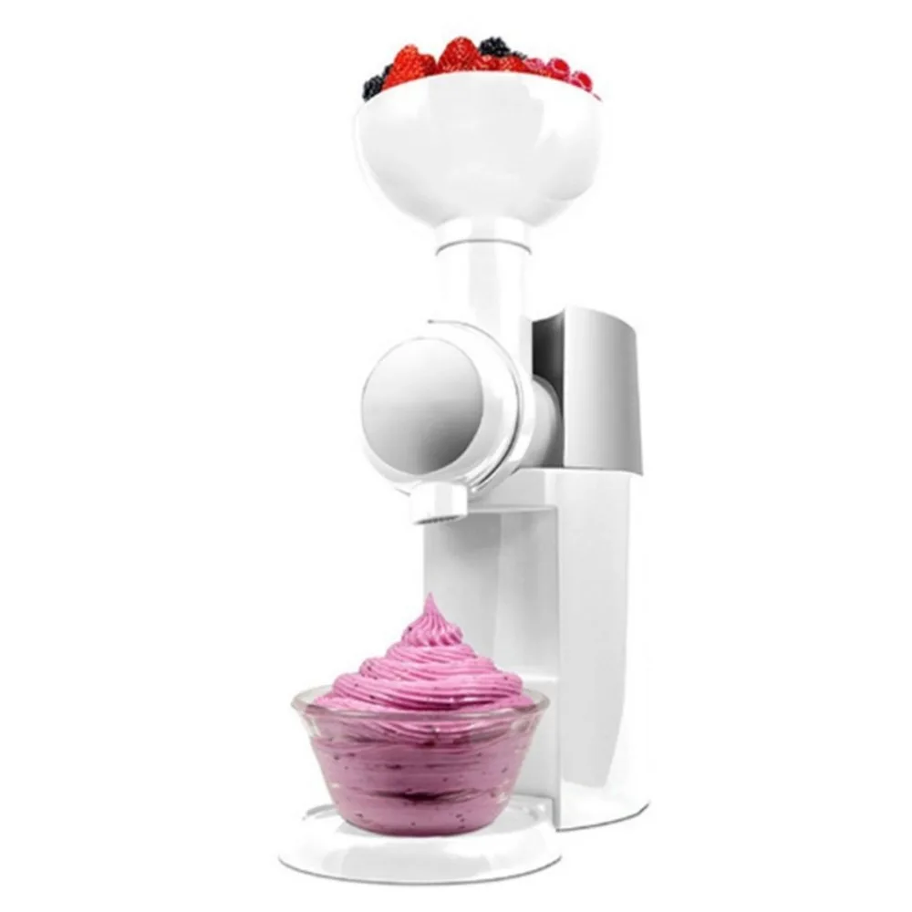 Практичный дизайн DIY машина для приготовления мороженого портативный размер Хо использовать держать использовать автоматическое замороженные фрукты десерт машина