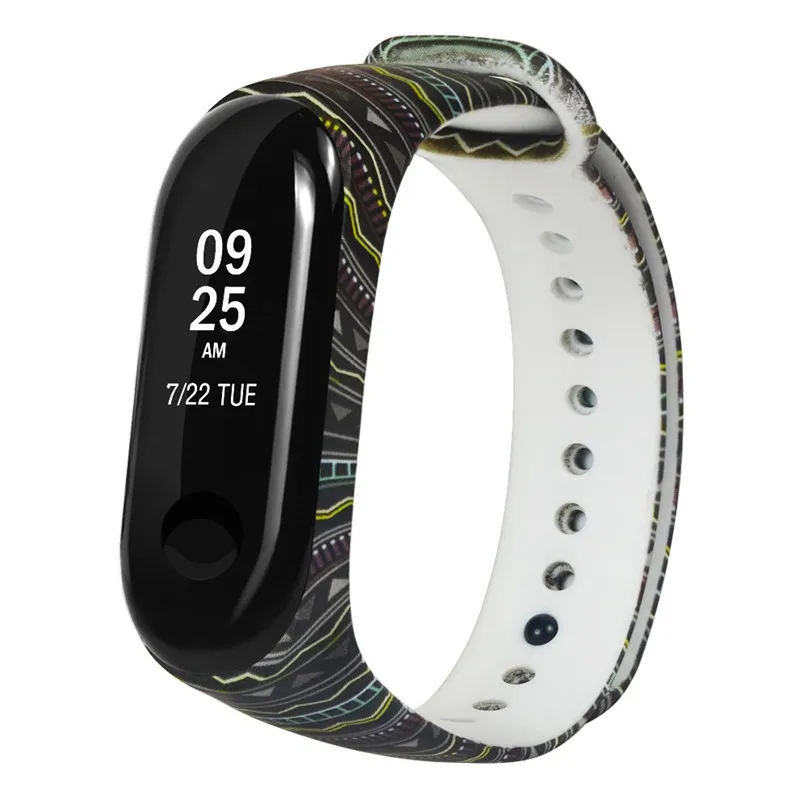 Silicone Strap For Xiaomi Mi Band 3 Bracelet Colorful Strap Wristband Replacement Smart Band Accessories For Mi Band 3 30OT26 (8)