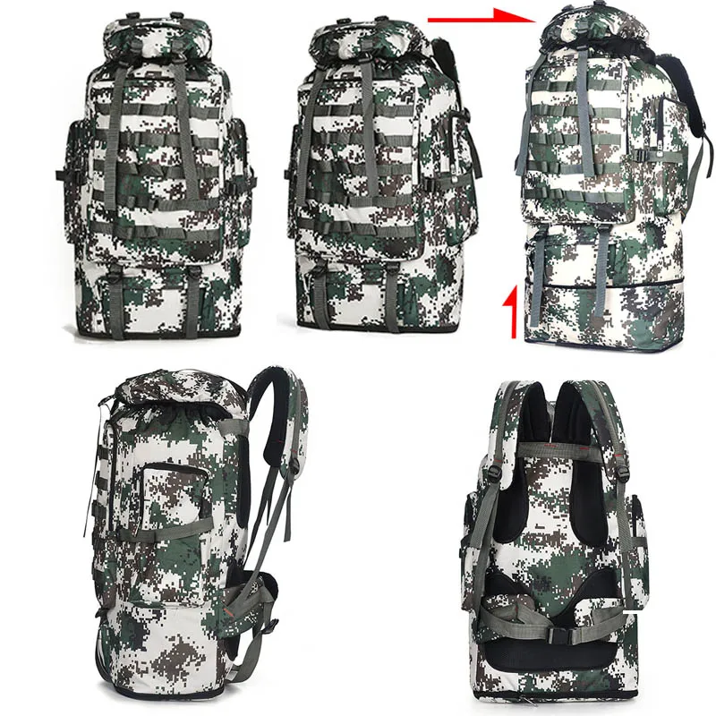  Military Bags Army Tactical Backpack Molle Camping Bag Rucksack Large Travel Backpacks Hiking Sac M