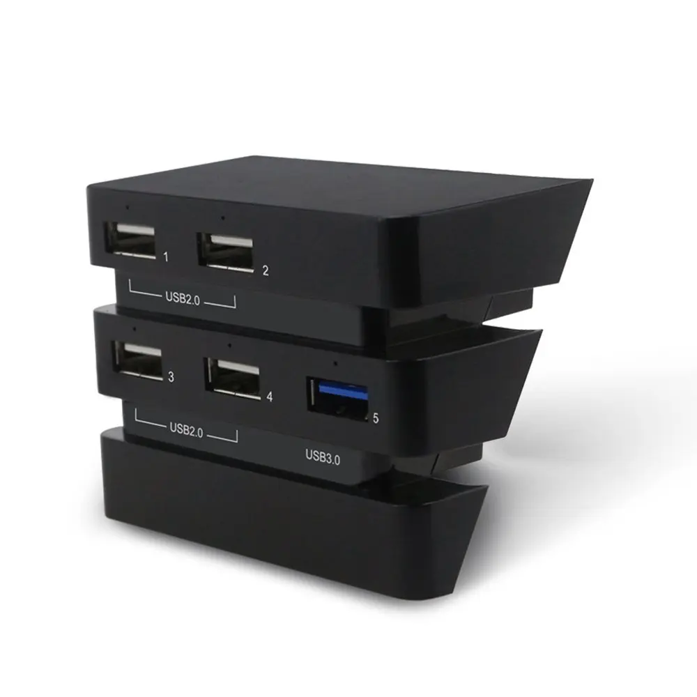 PS4 PRO USB HUB 5 Ports USB Hub(3.0 & 2.0) High Speed Connector