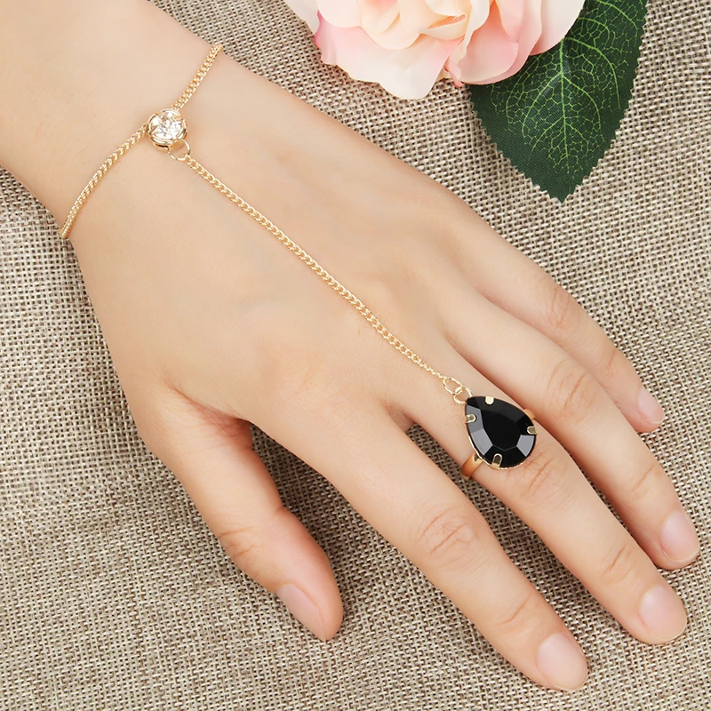 Женский браслет на палец с кристаллами 7 моделей|finger bracelet|chain braceletbracelet bohemian |