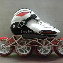 Скоростные коньки#33-#45 сапоги+ рама+ колеса STS