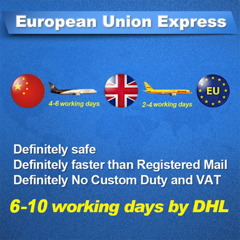 The European Union Express No Custom Duty No Vat - Additional Pay On Your  Order - AliExpress