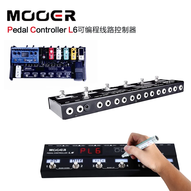 Новый регулятор педали MOOER L6 с 2 различными буферами|Детали и аксессуары для