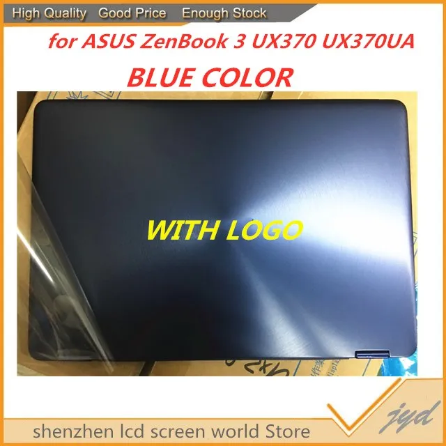 

Applicable to the ASUS ZenBook 3 UX370UA F R screen 13.3-inch touch LCD display component for the entire upper part blue gray