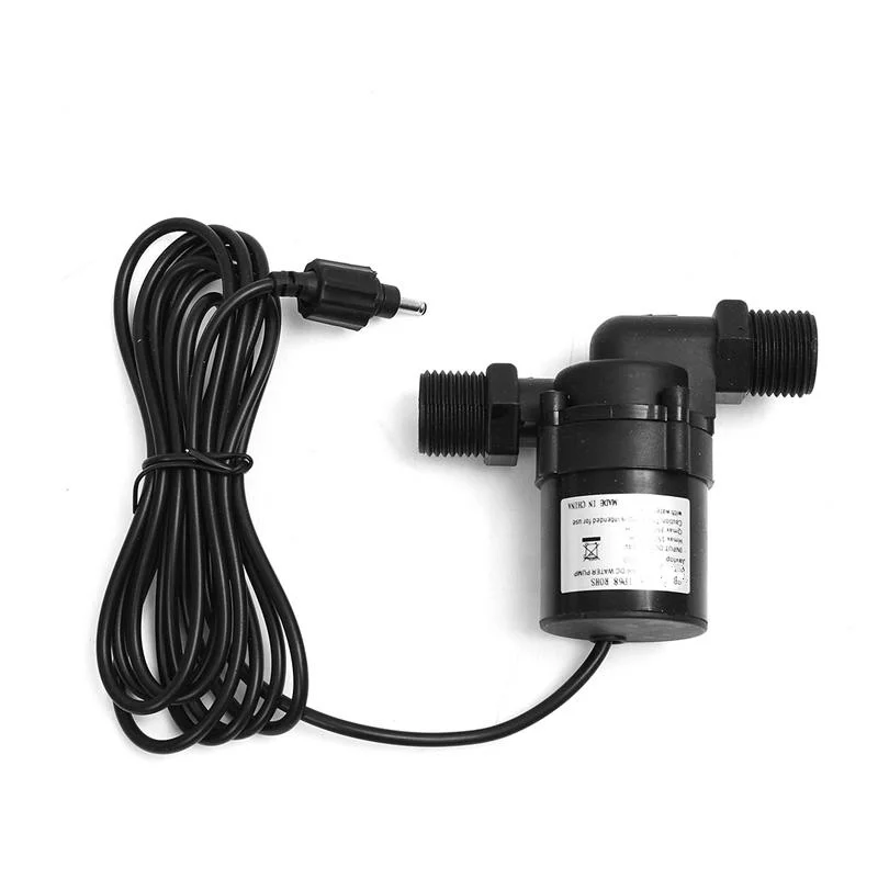 

MTGATHER High Efficiency 1PCS Mini Solar DC 12V 24V Hot Water Circulation Brushless Motor Pump Washing 700L/H Waterproof