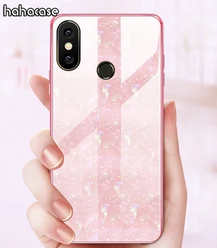 

50pcs Tempered Glass Case For Xiaomi Mi8 SE 6 A2 Lite A1 Note 3 Mix 2 2S Redmi Note 6 5 Pro Plus S2 Soft Frame Hard Back Cover